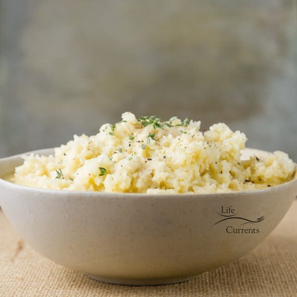 Garlic Parmesan Cauliflower - Life Currents