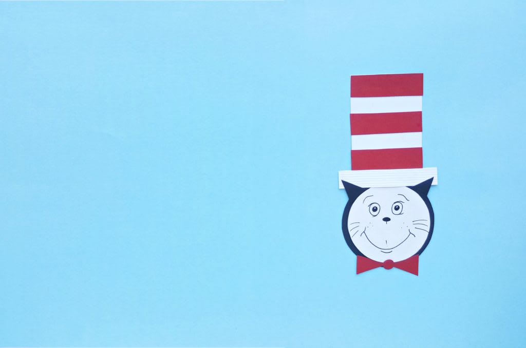 Dr. Seuss - Cat in the Hat Craft