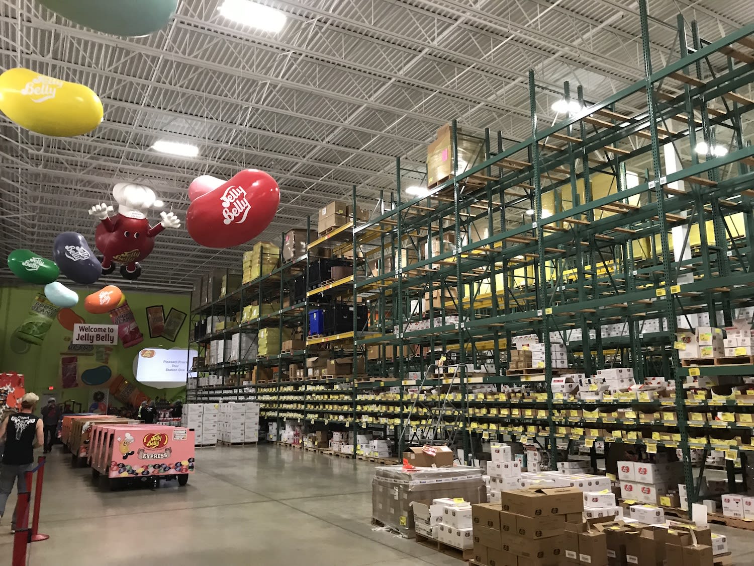Jelly Belly Warehouse Tour - Wisconsin