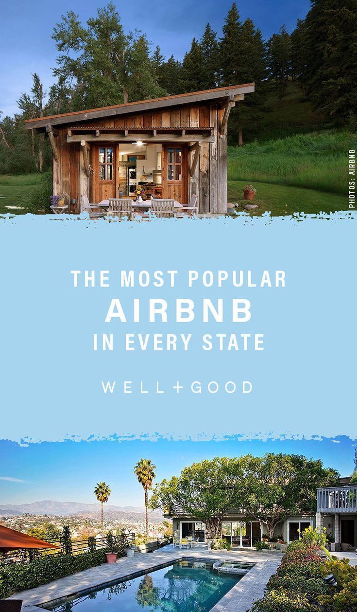 The most wish-listed Airbnb in every state | Well+Good