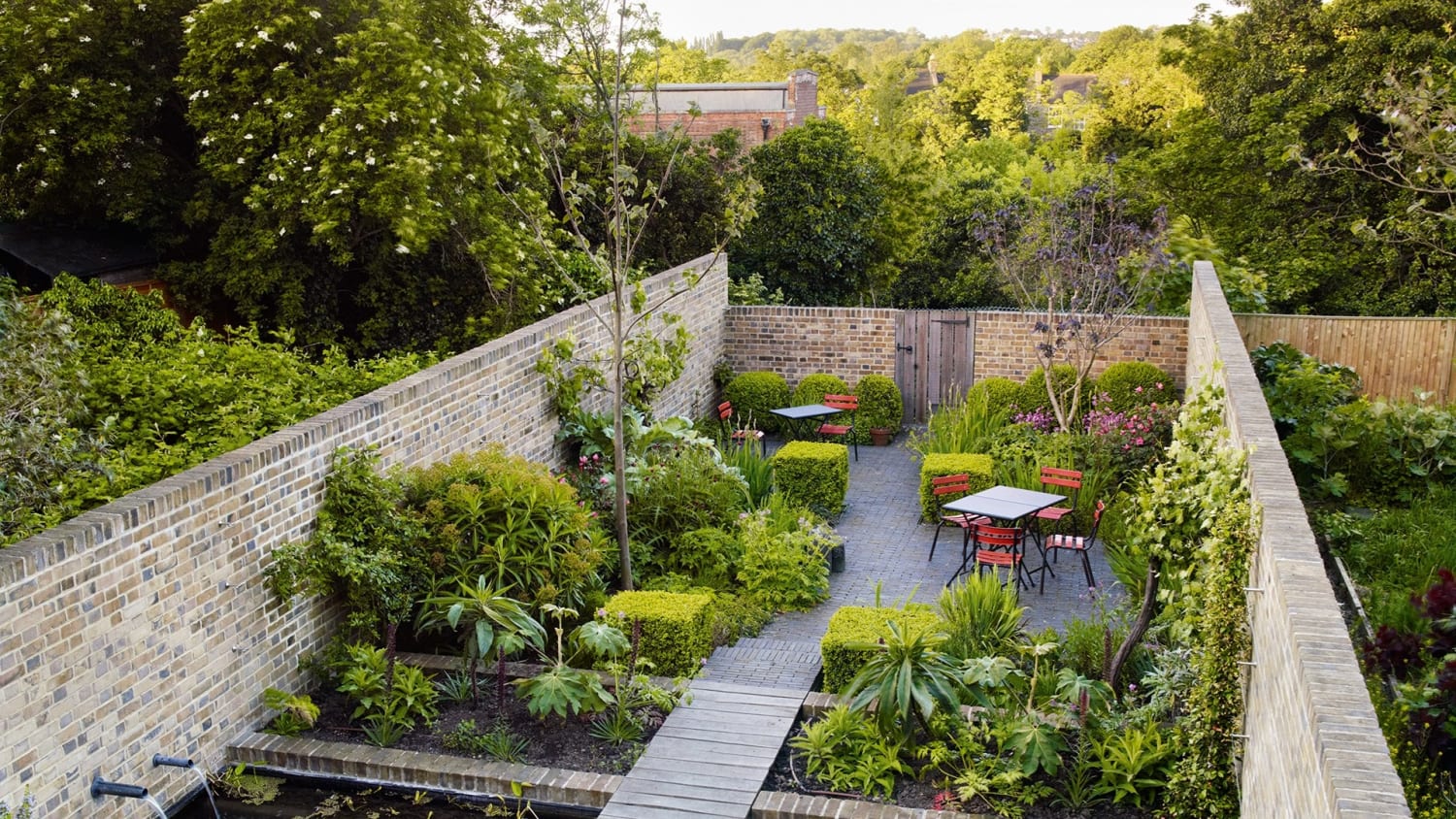 Jinny Blom's compact London garden is a verdant haven without a blade of grass in sight