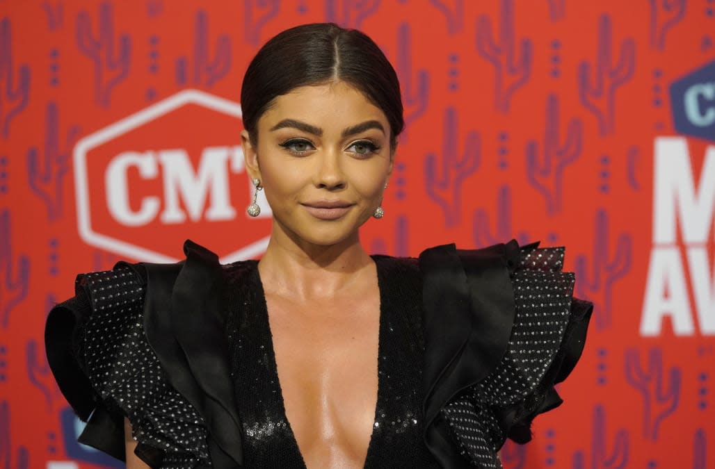 Sarah Hyland claps back at troll who called her 'obnoxious' after engagement
