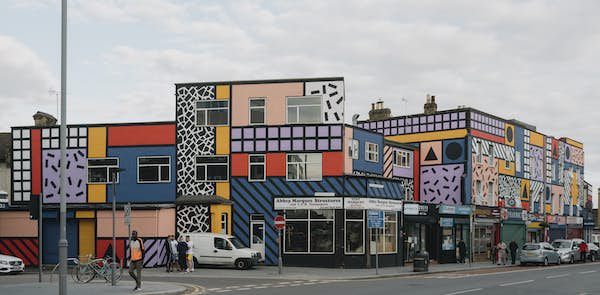 This London high street has been turned into a public art project