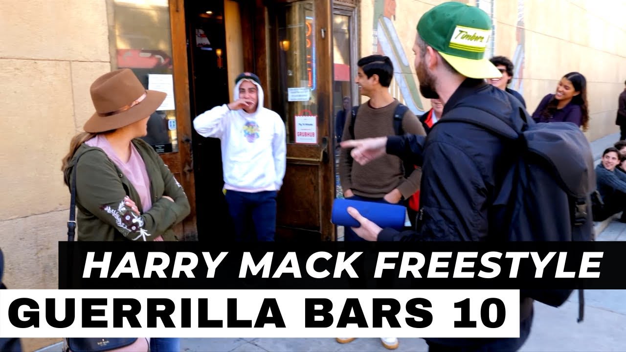 Harry Mack with amazing one-take freestyle.
