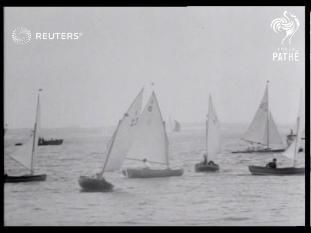 Cowes Week regatta racing (1952)