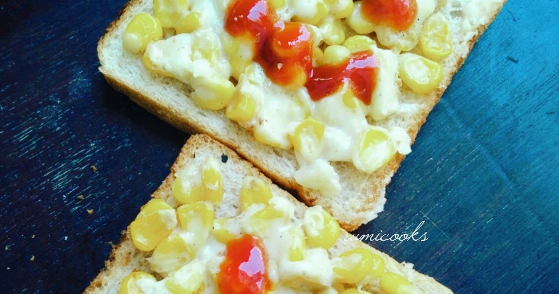 Cheese Corn Toast Recipe