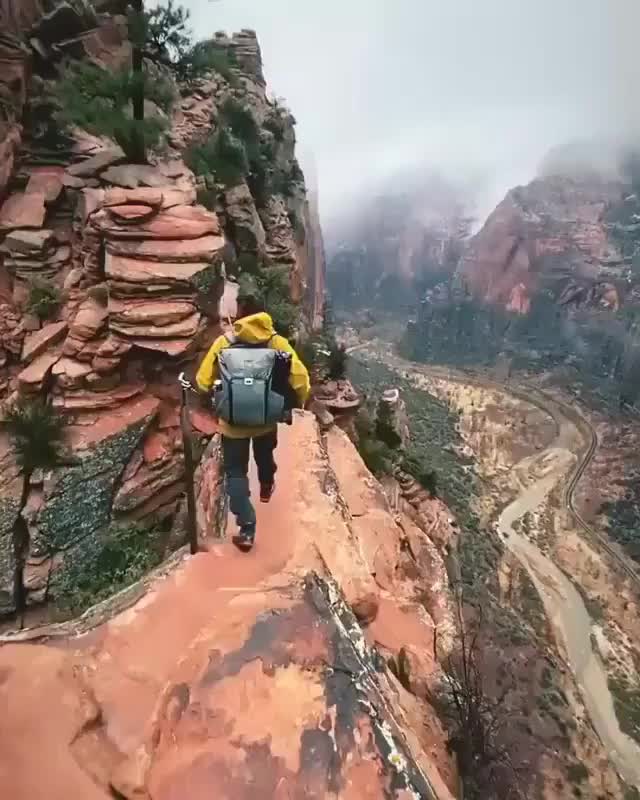 Moody days in Zion National Park, USA