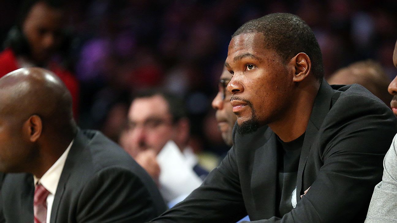 KD said he was sold on Nets' system, GM says