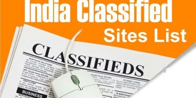 Top 120+ High PR Indian Classified Sites List 2019-20