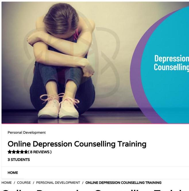Online Depression Counselling Training - One Education