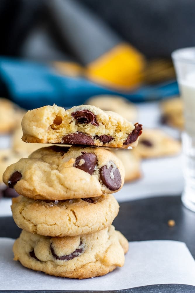 Salted Chocolate Chip Cookies Recipe