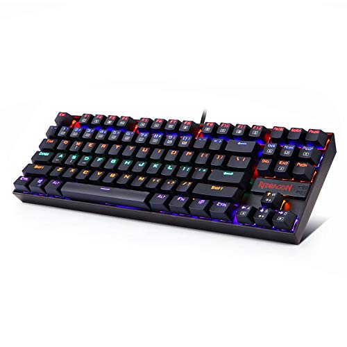 User Review Summaries - Redragon K552 Mechanical Gaming Keyboard 87 Key Rainbow LED Backlit Wired with Anti Dust Proof Switches for Windows PC Black Keyboard Red Switches