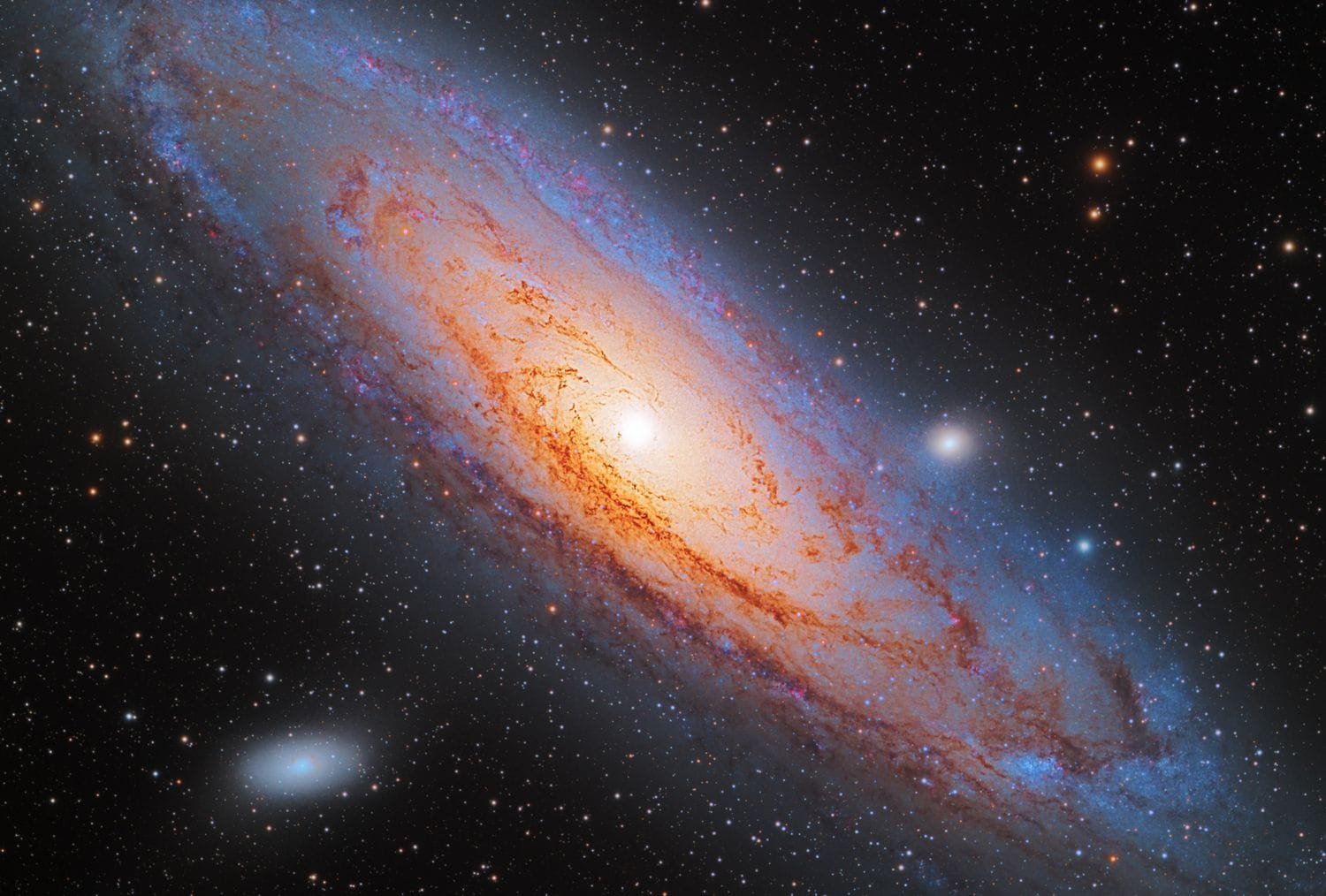 Using HDR techniques, I was able to reveal the stunning spiral ...