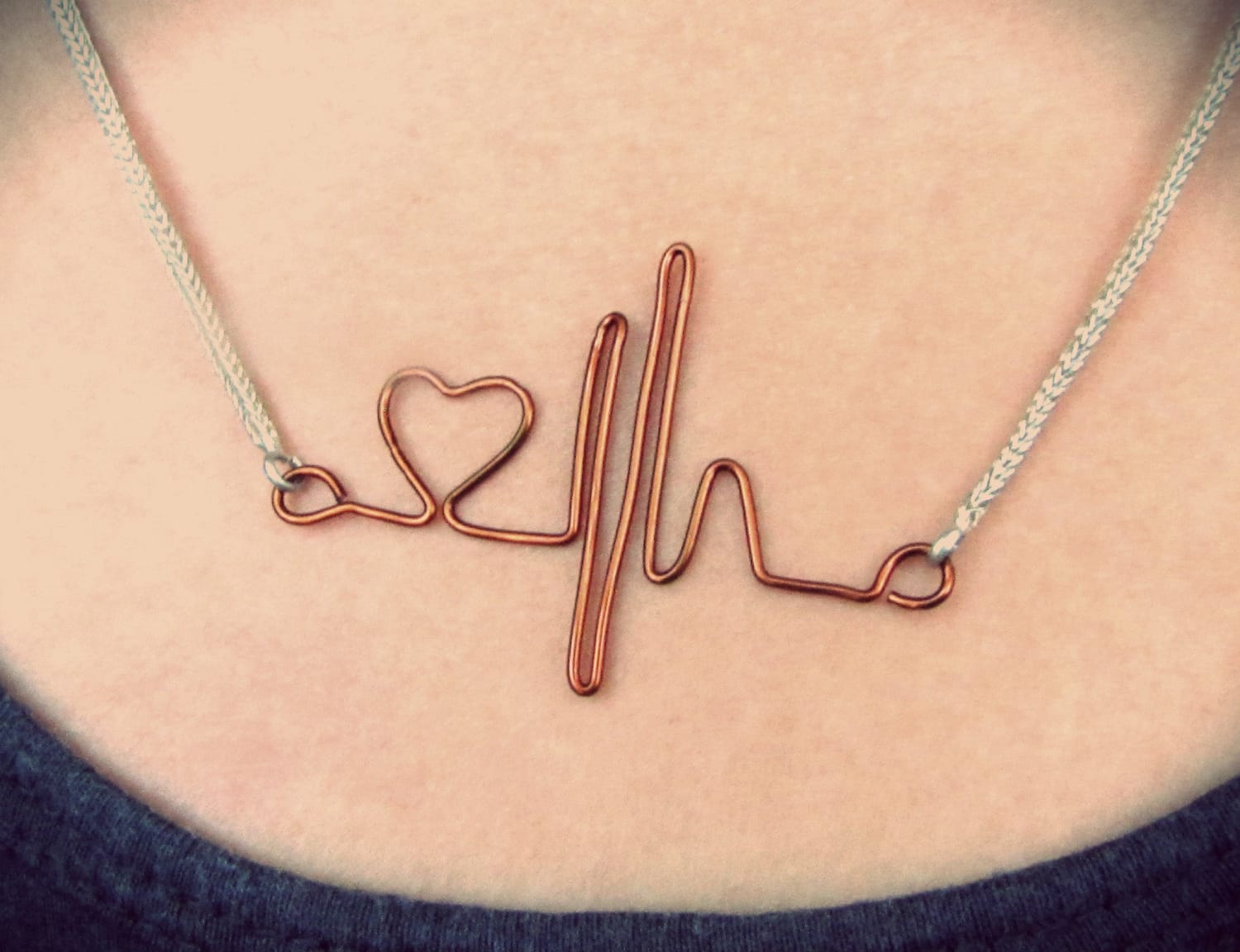 Heartbeat Necklace for Your Valentine