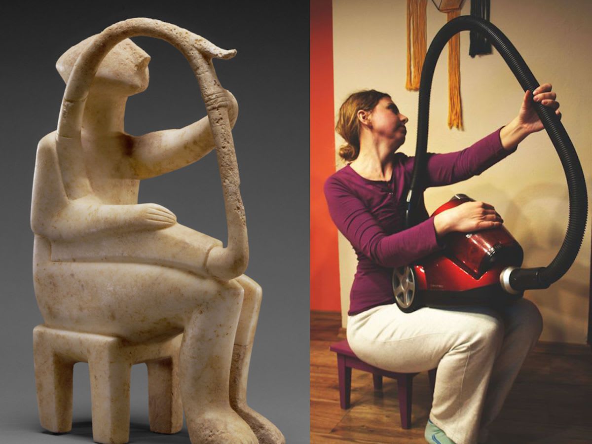 This museum is asking people to recreate works of art using household items