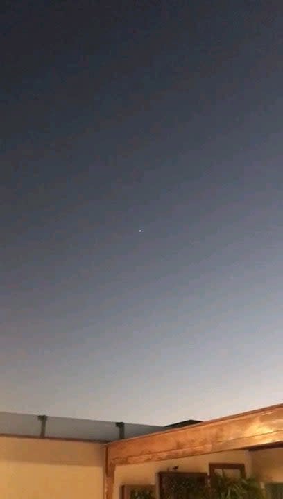 UFO captured over Lima, peru april 20th 2020
