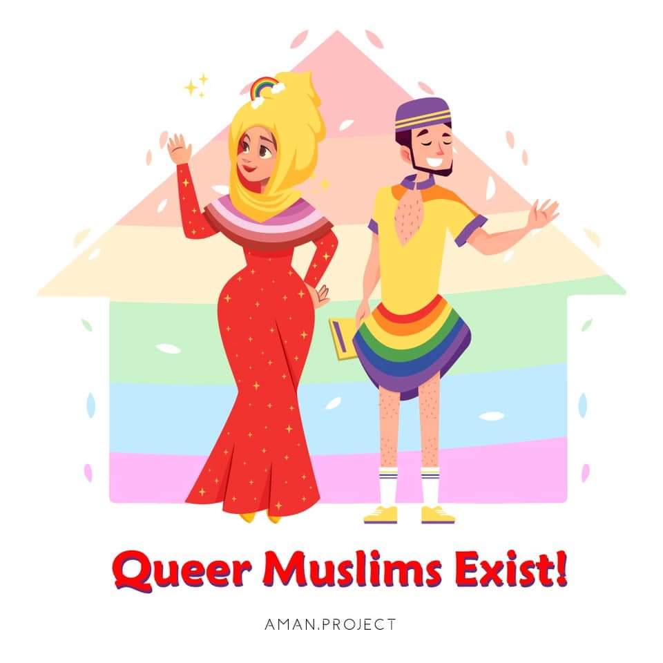 Queer Muslims, shoutout if you are! Would love to link🏳️‍🌈