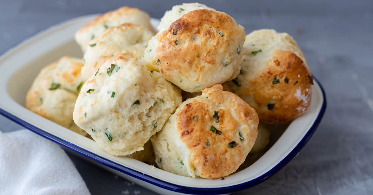 Cheese and Chive Savoury Scones