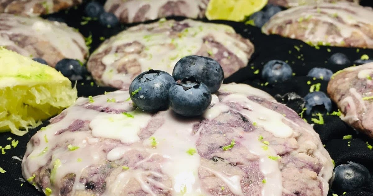 Blueberry Lime Cookies