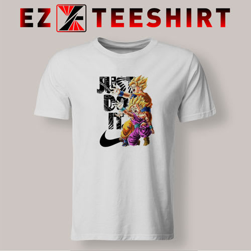 Son Goku and Son Gohan Dragon Ball T-Shirt Just Do It S-3XL