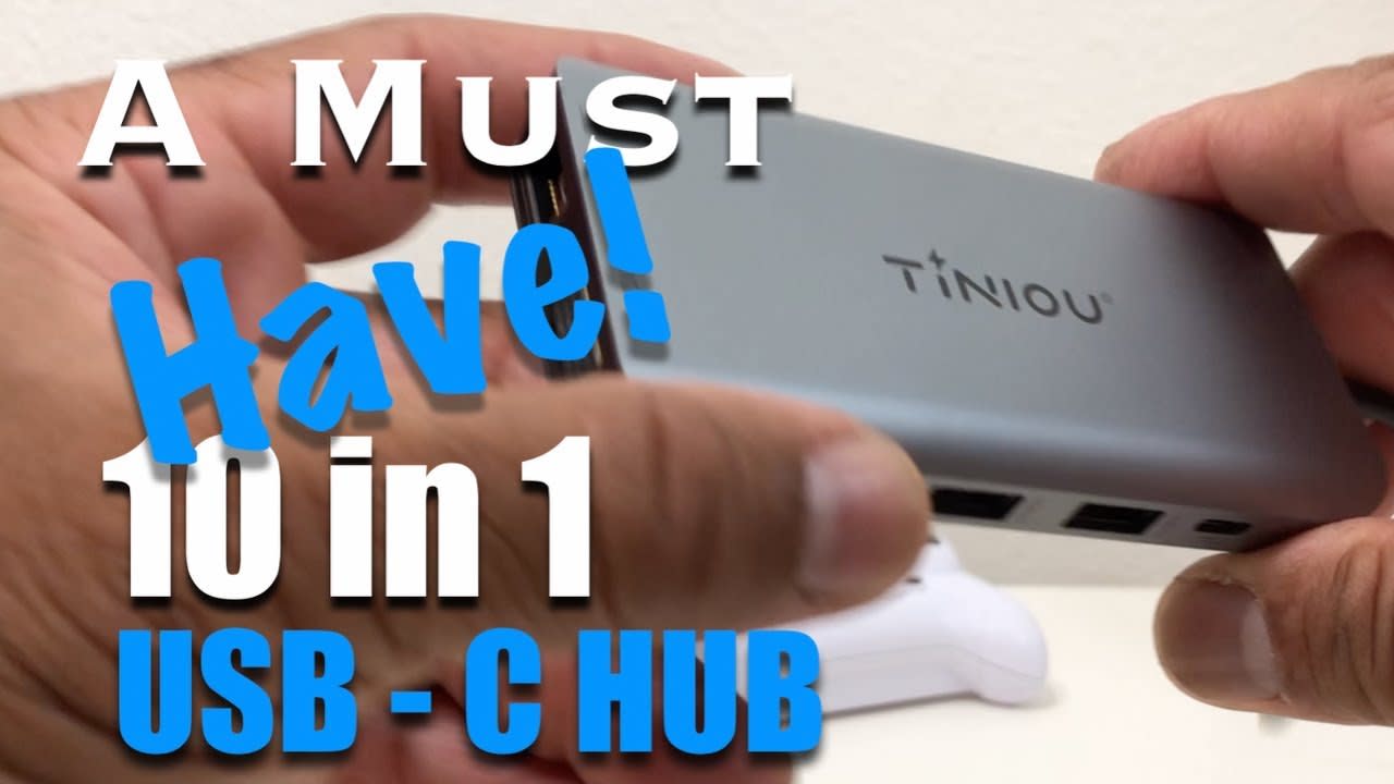 A Must Have 10 in 1; USB C Hub!