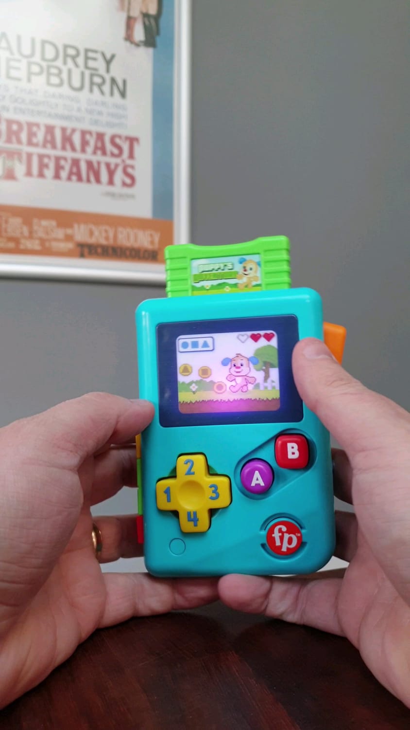 Fisher Price has done it again with their Gameboy inspired toddler toy