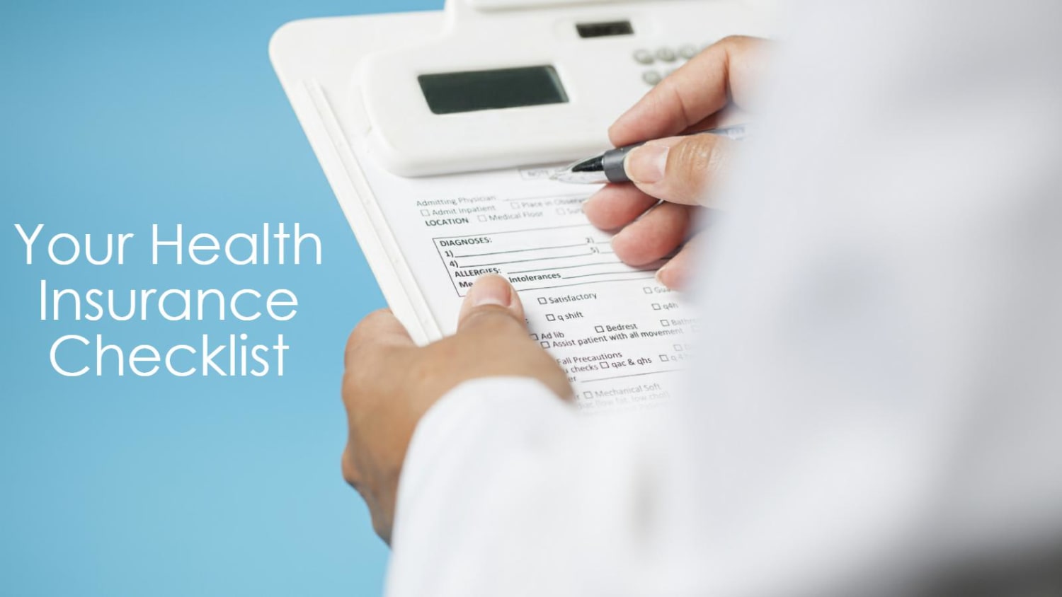 5 Things to Consider Before Buying Health Insurance