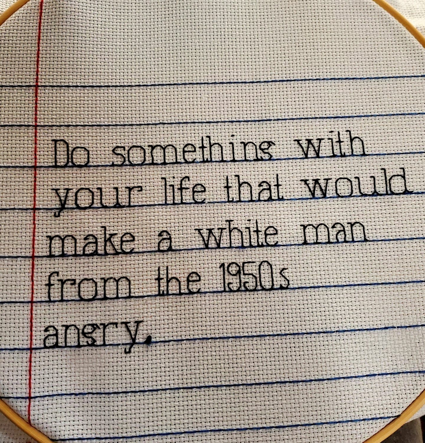 [FO] some freestyle stitching to make the Super Bowl manageable to watch. No pattern, my freestyle inspired by femme bohemian