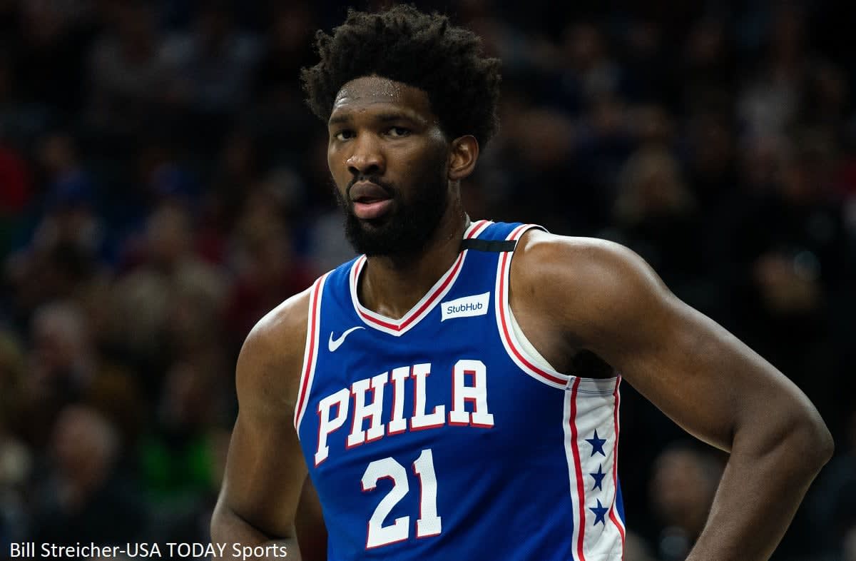 Joel Embiid grateful for Shaq, Barkley’s criticism of him: “They saw the talent. They saw what I could really do. But I wasn’t using it...I have nothing but love for Shaq. Because whatever they were saying, it just opened my eyes to actually realize that I can be that guy.”