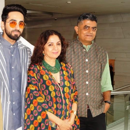 'Badhaai Ho' cast in Delhi for the promotions