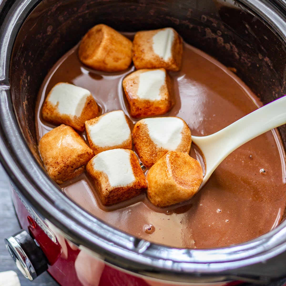 3-Ingredient Slow Cooker Hot Chocolate Recipe