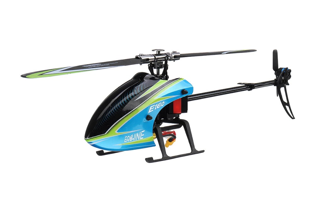 Eachine E160 6CH Brushless 3D6G System Flybarless RC Helicopter