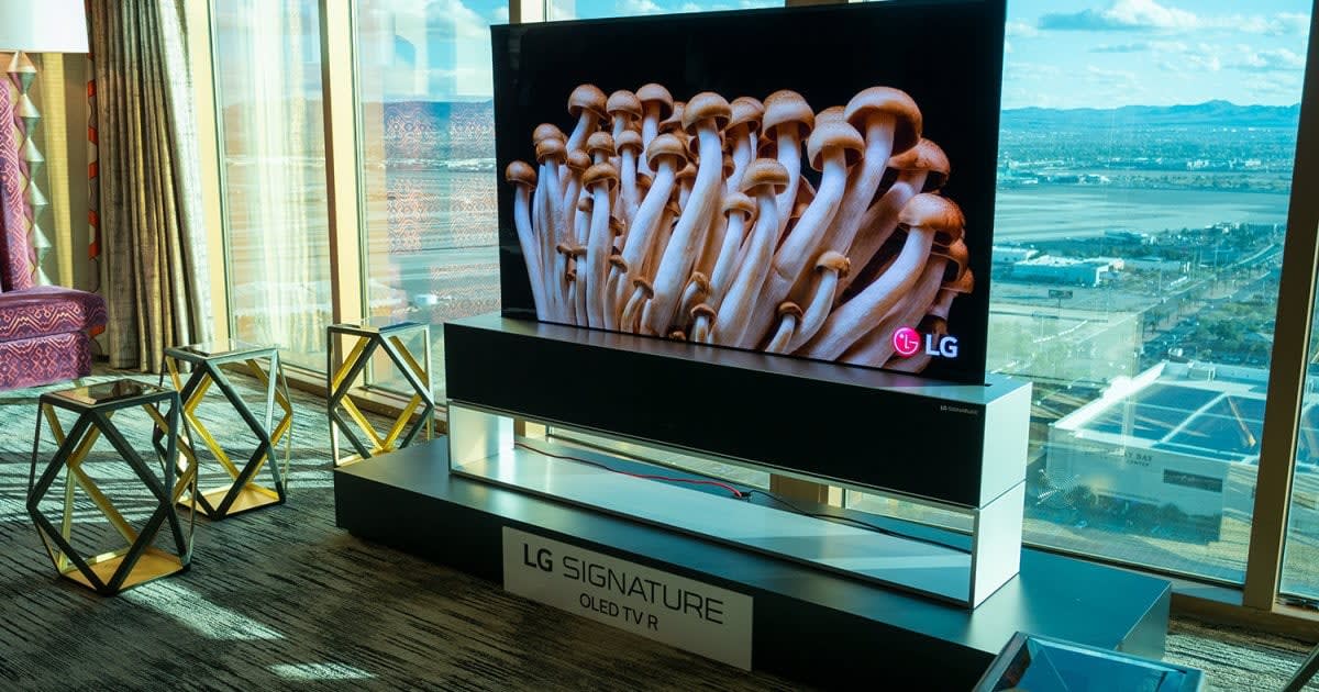 LG's Rollable TV Goes on Sale in U.S., But It Ain't Cheap