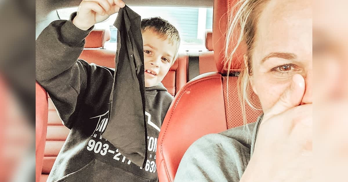 Kid Discovers Mom's Thong In Hilarious Viral Laundry Fail