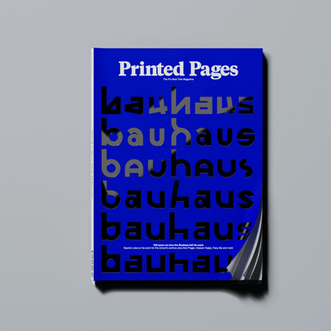 Celebrating 100 years of the Bauhaus, Printed Pages AW18 is available to pre-order now