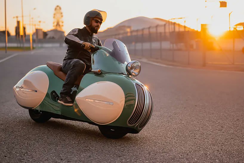 nmoto's art deco kit references the glory days of pre-war motoring