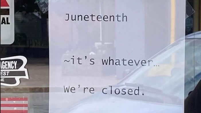 2 insurance companies end relationship with Maine agency after racist Juneteenth sign