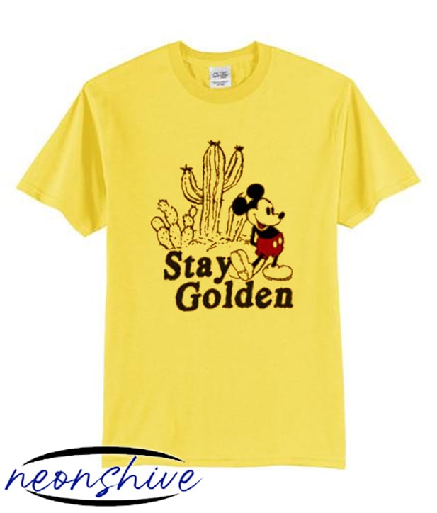 Stay Golden Mickey Mouse Casual T-shirt