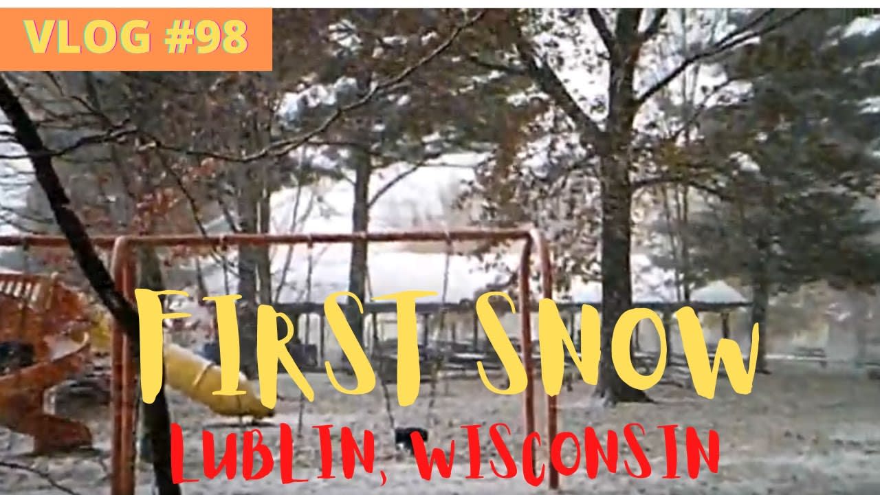 VLOG #98 | FIRST SNOW | LUBLIN, WISCONSIN
