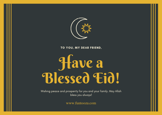 Happy Eid Fitr 2019 to all Muslim Community from Funtooza Family!