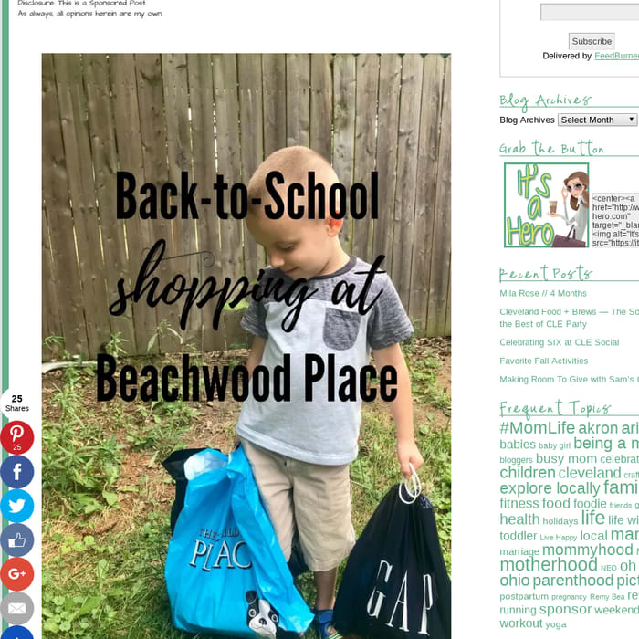 Back-to-School Shopping at Beachwood Place