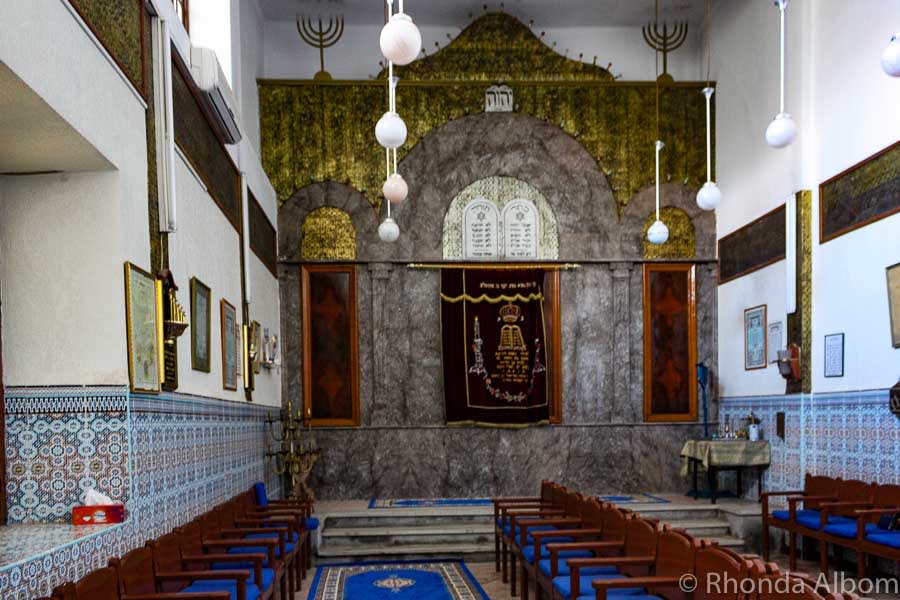 Visit Morocco's largest Jewish Cemetery and a Synagogue in Marrakech