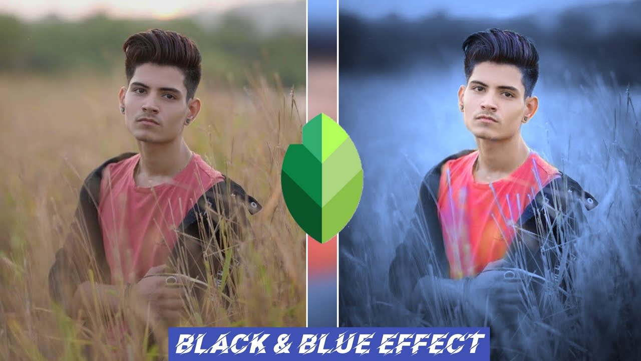 Snapseed Blue and Dark effect | Snapseed Photo Editing | Mitesh Editior