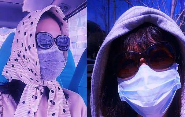A bit shady: does wearing sunglasses with a face mask work?