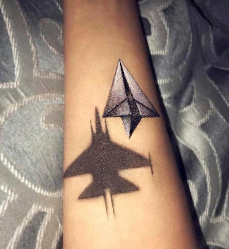 This 3D tattoo concept