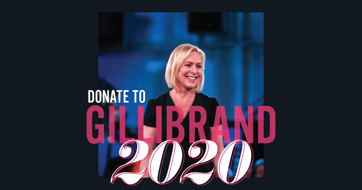 Give now to Kirsten Gillibrand for President!
