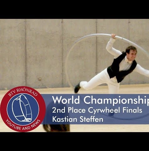 World Championships in Gymwheel 2018 Cyrwheel Final Kastian Steffen