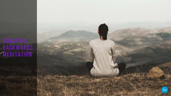 Meditation for Beginners | The Counting Backwards Method -