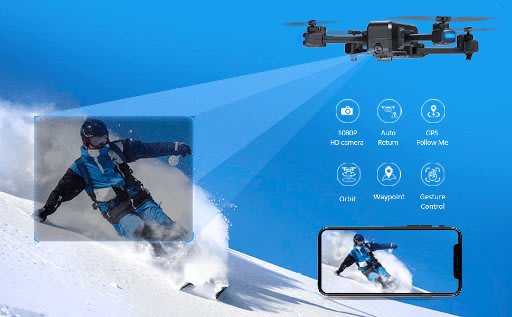 Contixo F22 - Foldable Drone With An HD Camera