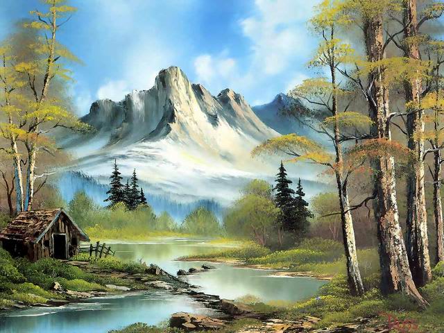 60 Easy And Simple Landscape Painting Ideas